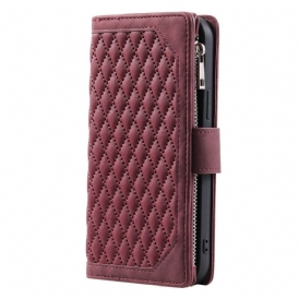 Fodral Xiaomi Redmi Note 14 5g Plånbok Quiltad