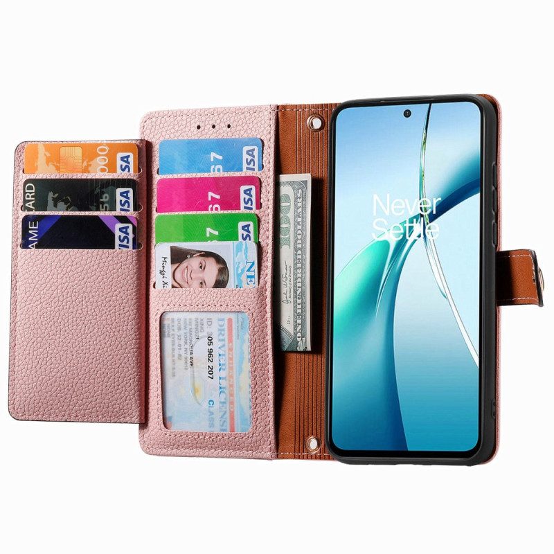 Fodral Xiaomi Redmi Note 14 5g Rfid Med Plånbok Och Rfid-dragkedja