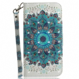 Fodral Xiaomi Redmi Note 14 5g Snodd Med Grön Mandala