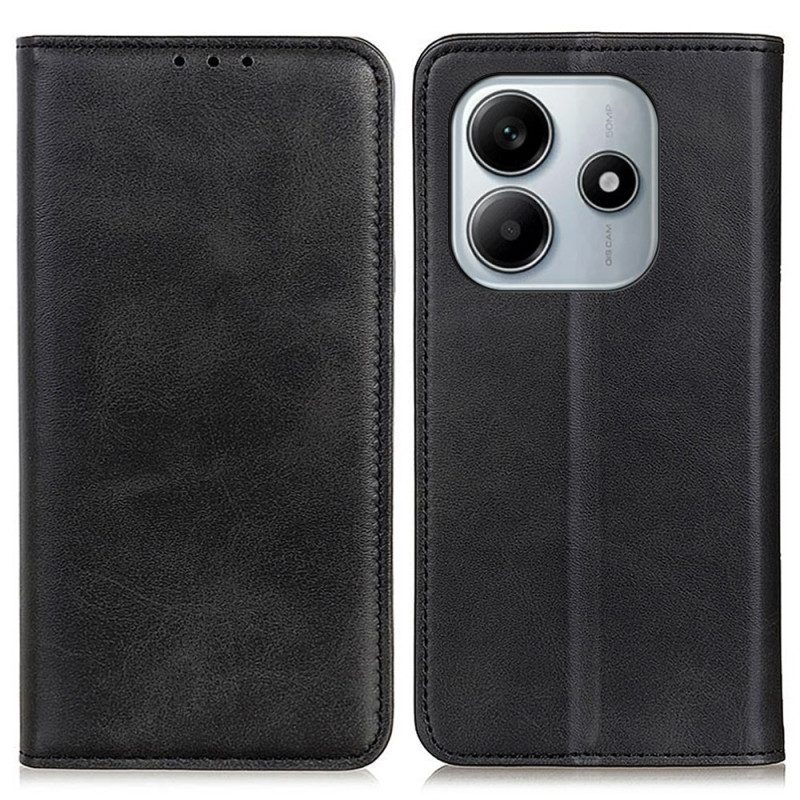 Fodral Xiaomi Redmi Note 14 5g Texturerat Läder