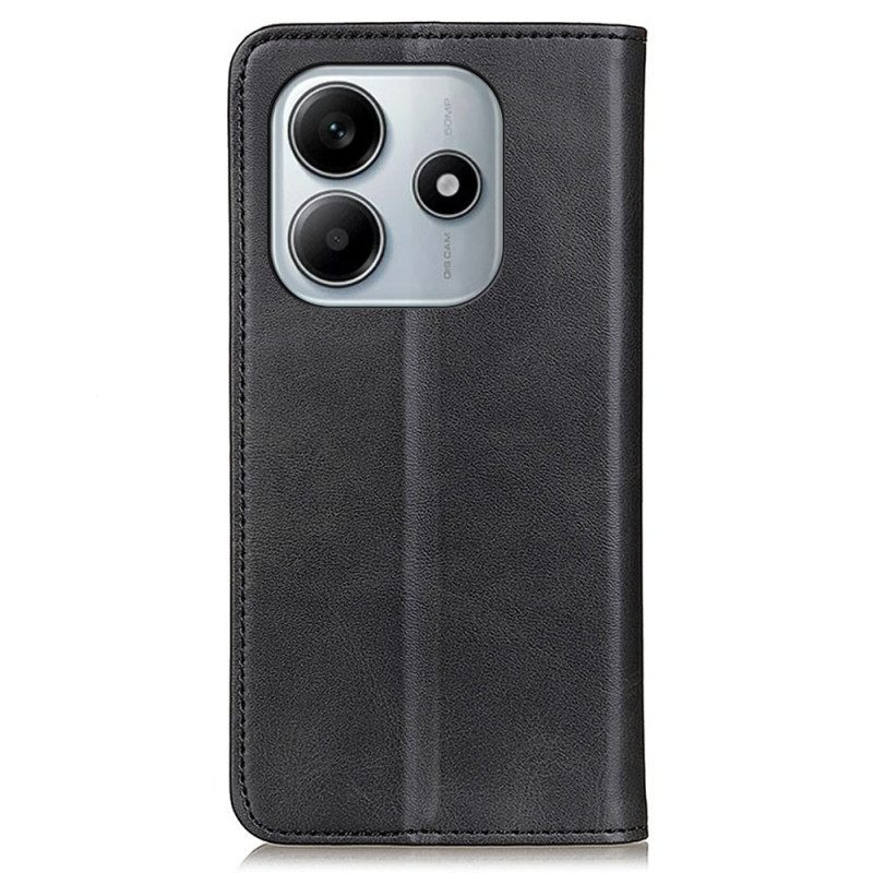 Fodral Xiaomi Redmi Note 14 5g Texturerat Läder