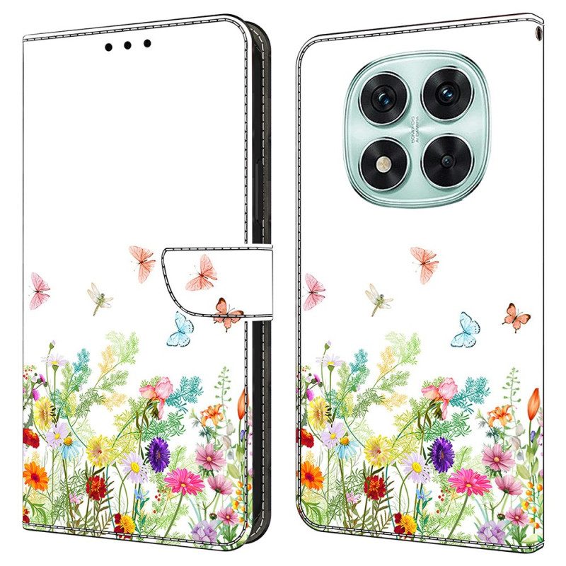 Fodral Xiaomi Redmi Note 14 Pro 4g Blommande Fält