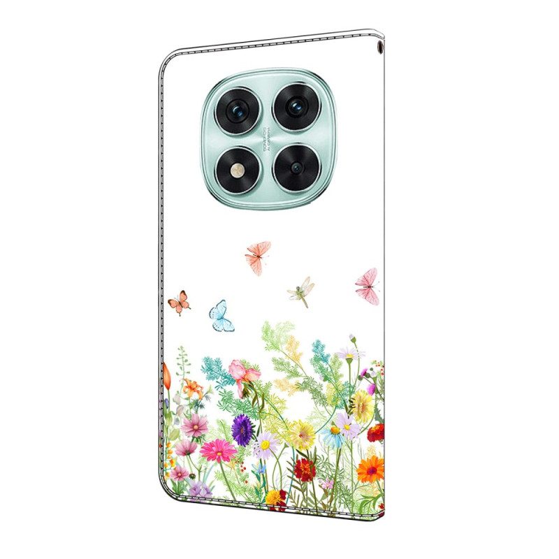 Fodral Xiaomi Redmi Note 14 Pro 4g Blommande Fält