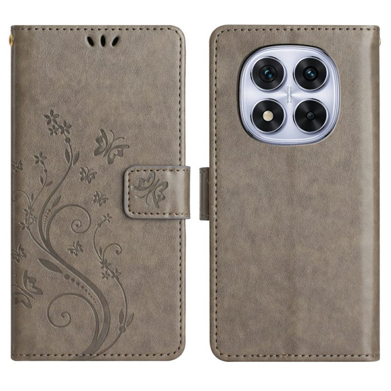 Fodral Xiaomi Redmi Note 14 Pro 4g Blomster