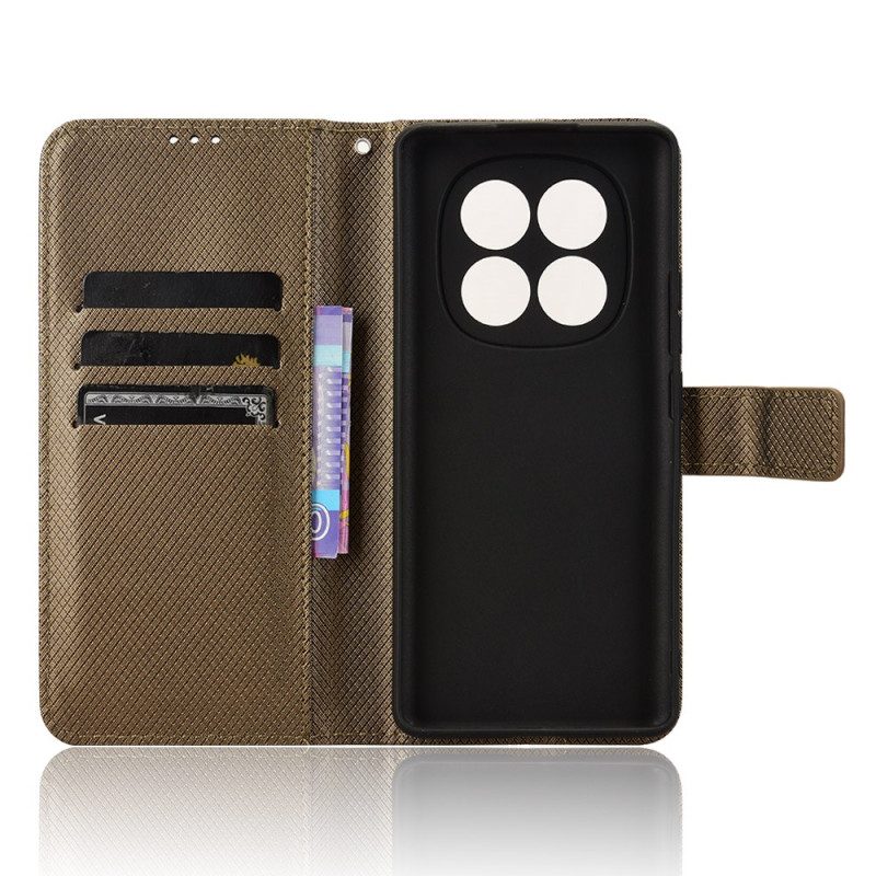 Fodral Xiaomi Redmi Note 14 Pro 4g Diamantstruktur