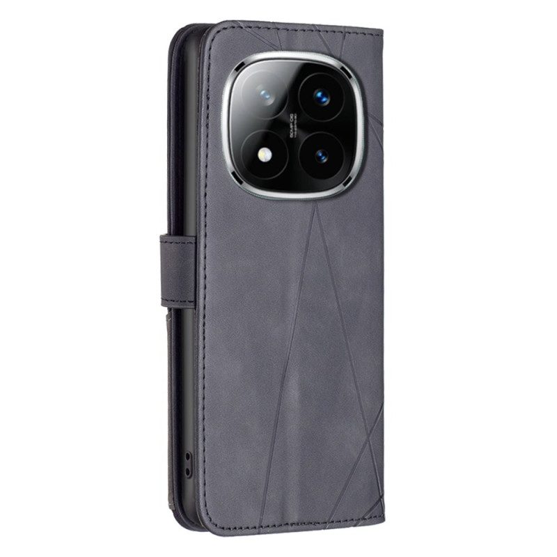 Fodral Xiaomi Redmi Note 14 Pro 4g Geometrisk Binfen Färg