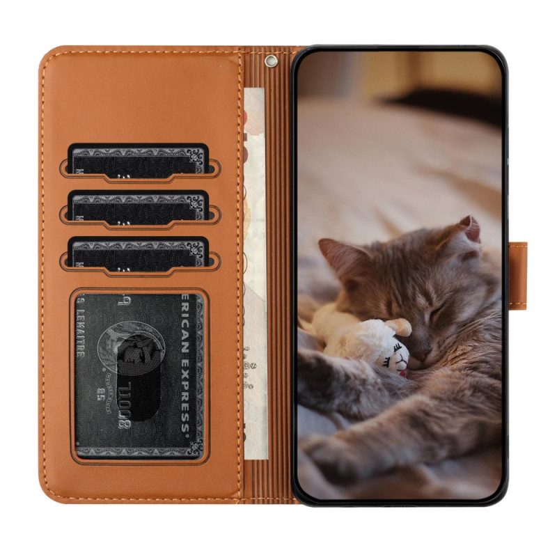 Fodral Xiaomi Redmi Note 14 Pro 4g Kattgäng Med Rem