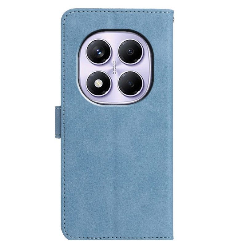 Fodral Xiaomi Redmi Note 14 Pro 4g Lotusmönster