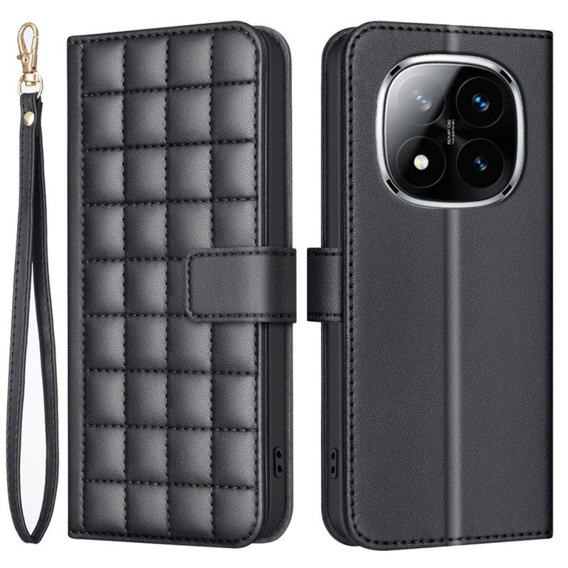 Fodral Xiaomi Redmi Note 14 Pro 4g Premium Quiltad