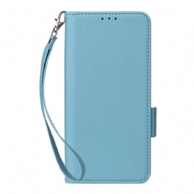 Fodral Xiaomi Redmi Note 14 Pro 4g Rem I Litchikonstläder