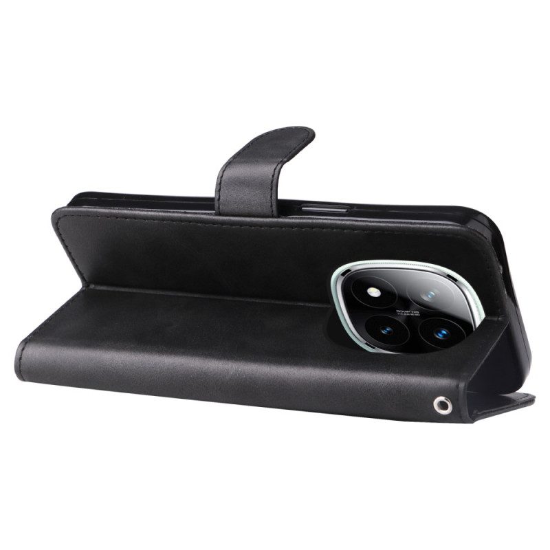 Fodral Xiaomi Redmi Note 14 Pro 5g Fickficka Med Dragkedja