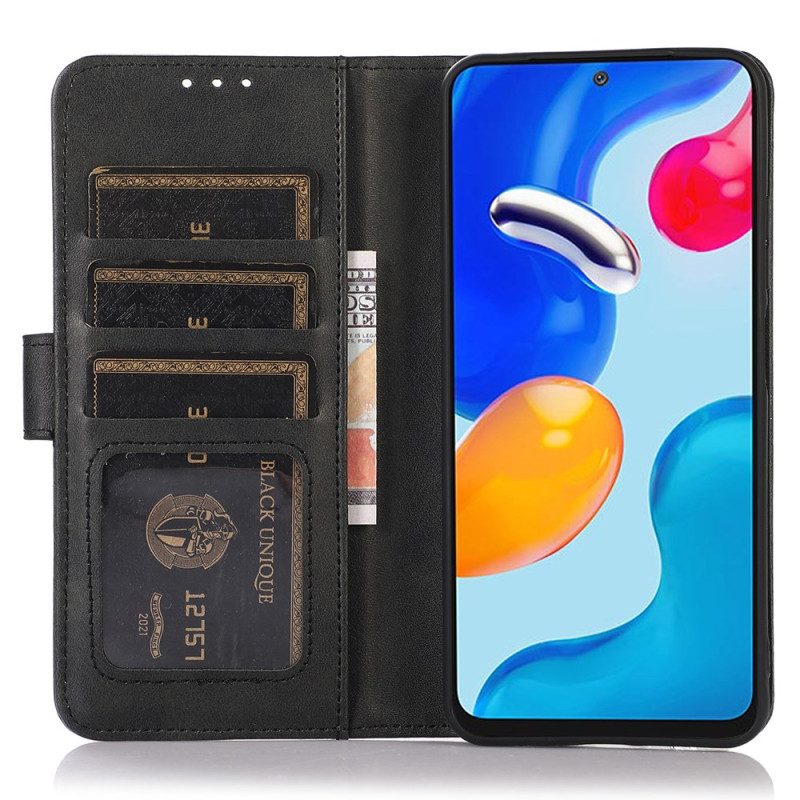 Fodral Xiaomi Redmi Note 14 Pro 5g Lädereffekt