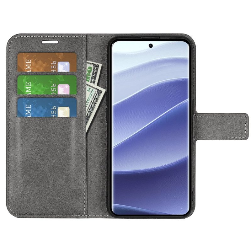 Fodral Xiaomi Redmi Note 14 Pro 5g Läderstil
