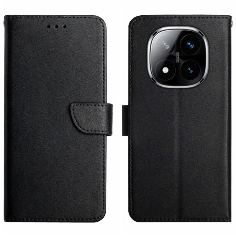 Fodral Xiaomi Redmi Note 14 Pro 5g Nappaläder