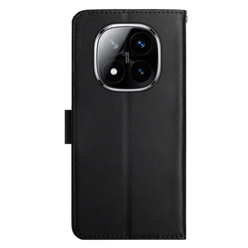 Fodral Xiaomi Redmi Note 14 Pro 5g Nappaläder