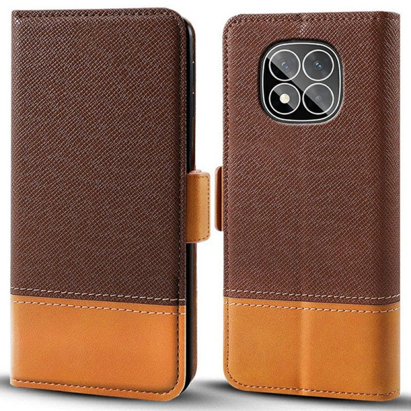 Fodral Xiaomi Redmi Note 14 Pro 5g Tvåfärgad Design