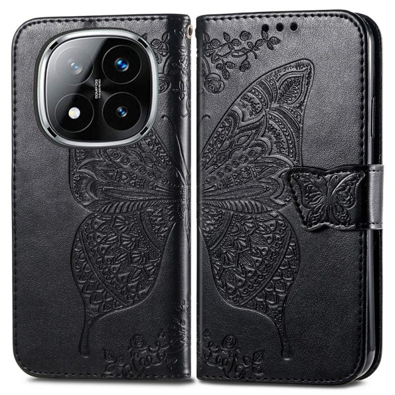 Fodral Xiaomi Redmi Note 14 Pro Plus 5g Barockfjäril