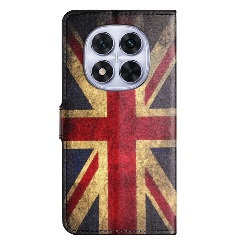 Fodral Xiaomi Redmi Note 14 Pro Plus 5g Brittisk Vintageflagga