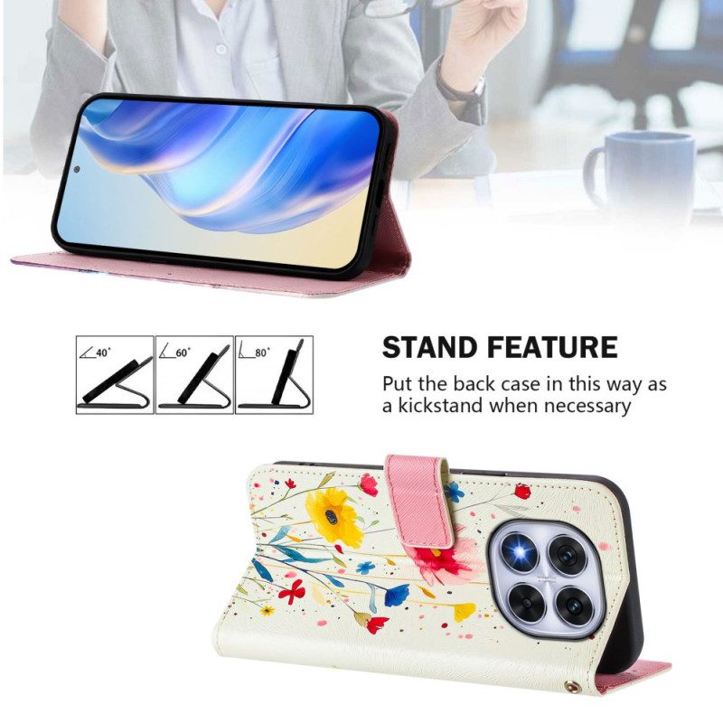 Fodral Xiaomi Redmi Note 14 Pro Plus 5g Floramönster