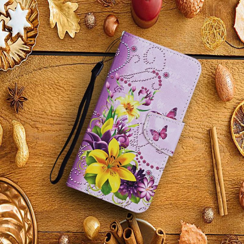 Fodral Xiaomi Redmi Note 14 Pro Plus 5g Gula Blommor