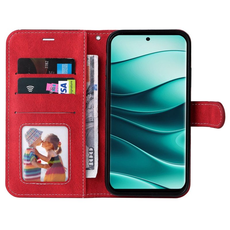 Fodral Xiaomi Redmi Note 14 Pro Plus 5g Trefärgad Strap-on