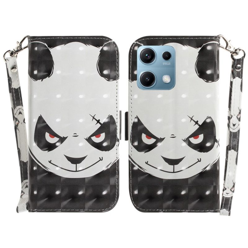 Fodral Xiaomi Redmi Note 14s Arg Panda Med Snodd