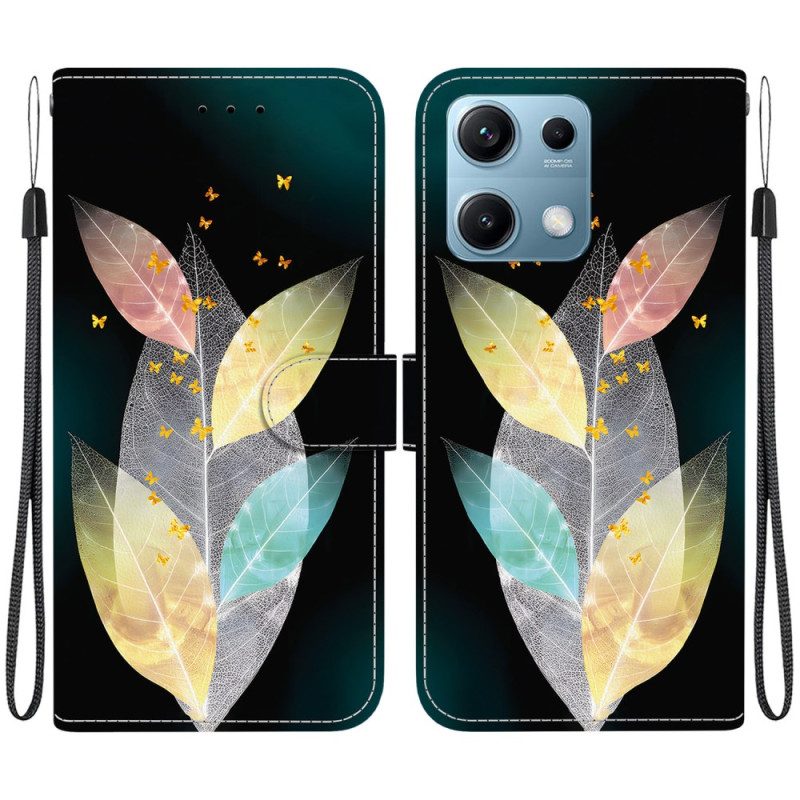 Fodral Xiaomi Redmi Note 14s Färgglada Fjädrar