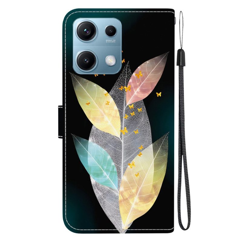 Fodral Xiaomi Redmi Note 14s Färgglada Fjädrar