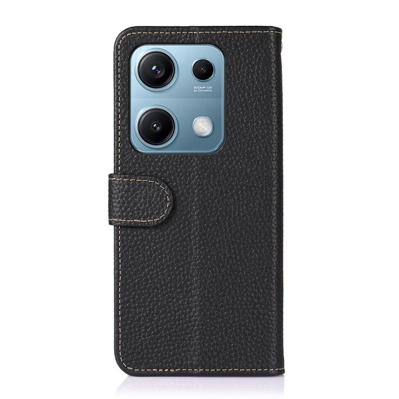 Fodral Xiaomi Redmi Note 14s Klassisk Khazneh-läder
