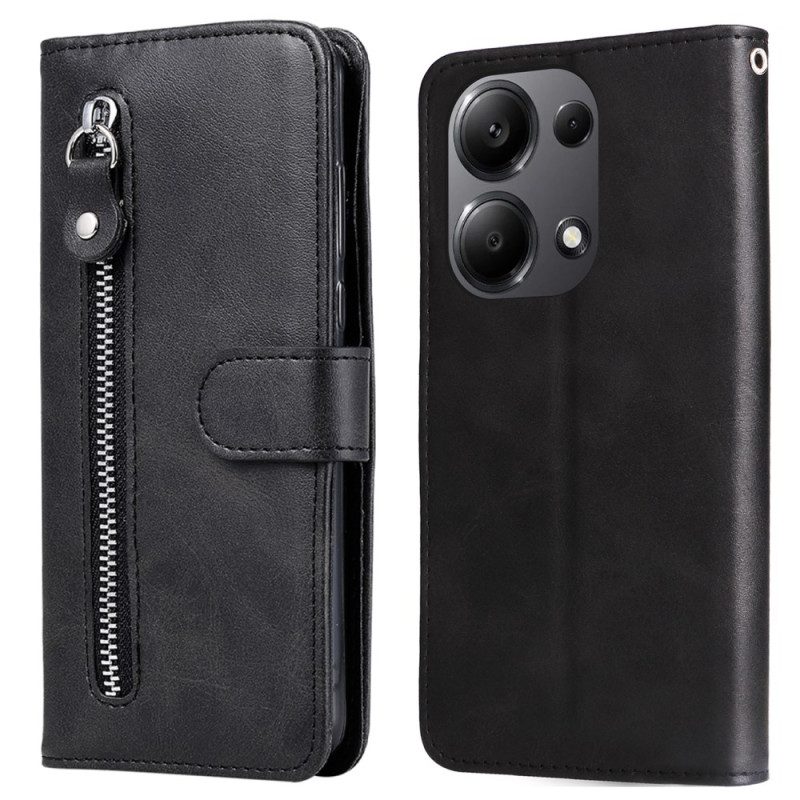 Fodral Xiaomi Redmi Note 14s Myntväska Framtill
