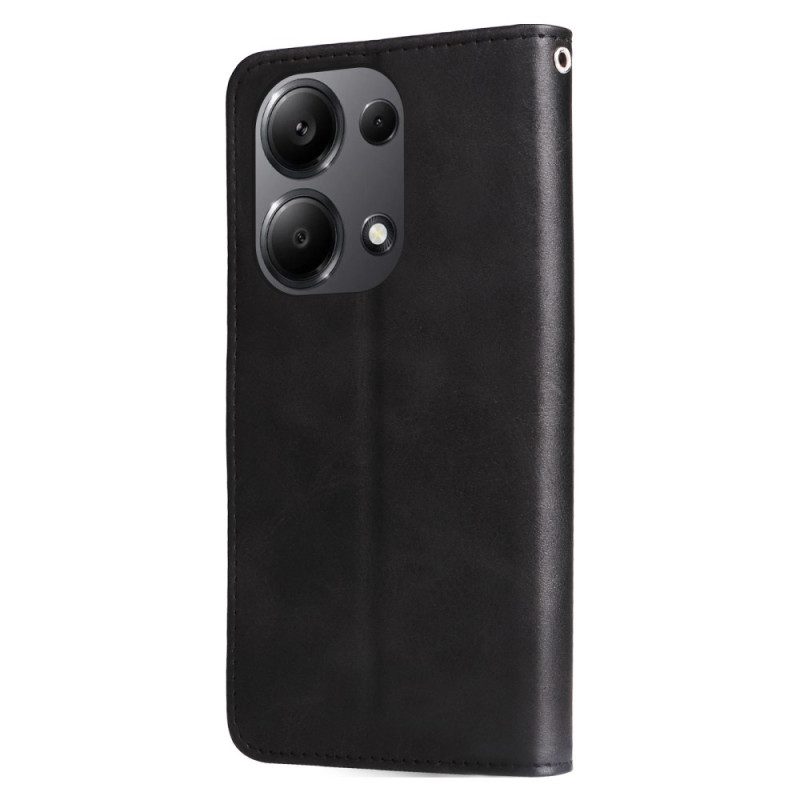 Fodral Xiaomi Redmi Note 14s Myntväska Framtill