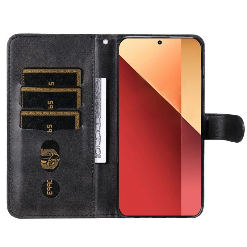 Fodral Xiaomi Redmi Note 14s Myntväska Framtill