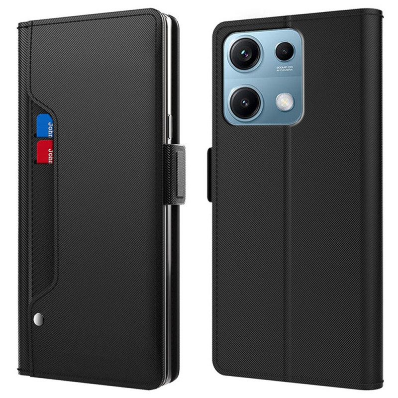 Fodral Xiaomi Redmi Note 14s Spegel Och Avtagbar Korthållare
