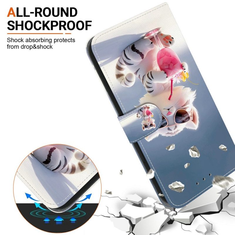 Fodral Xiaomi Redmi Note 14s Tigertryck