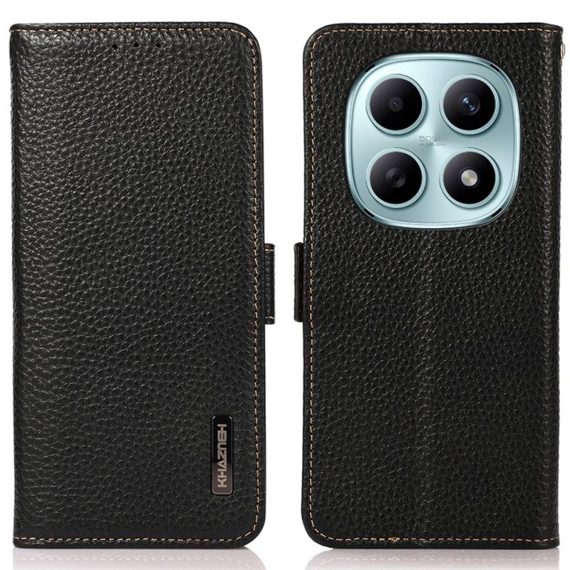 Fodral Xiaomi Redmi Note 15 5g Äkta Khazneh Läder