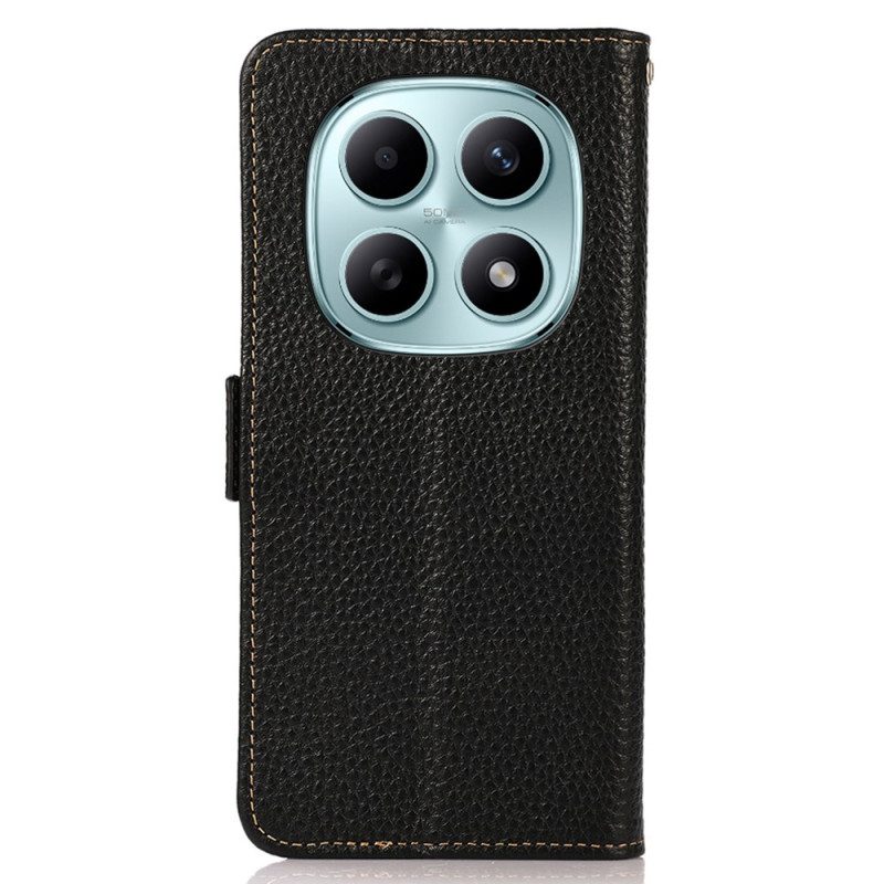 Fodral Xiaomi Redmi Note 15 5g Äkta Khazneh Läder