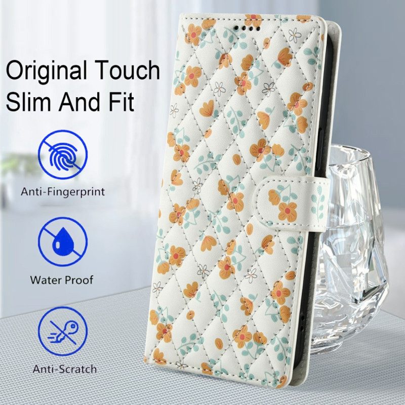 Fodral Xiaomi Redmi Note 15 5g Blommig Rem