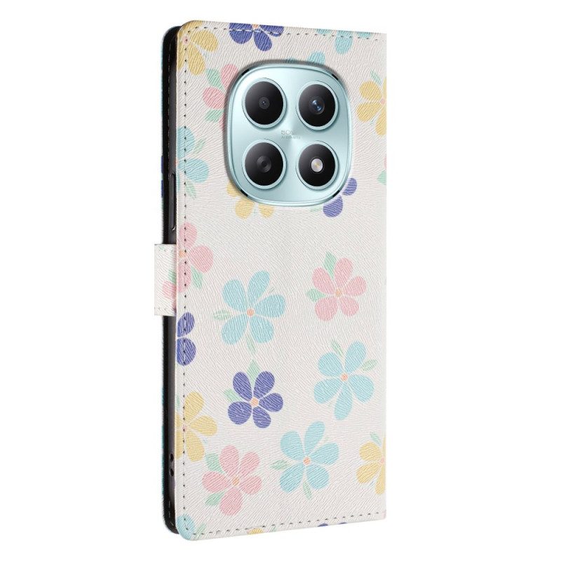 Fodral Xiaomi Redmi Note 15 5g Färgglada Blommor