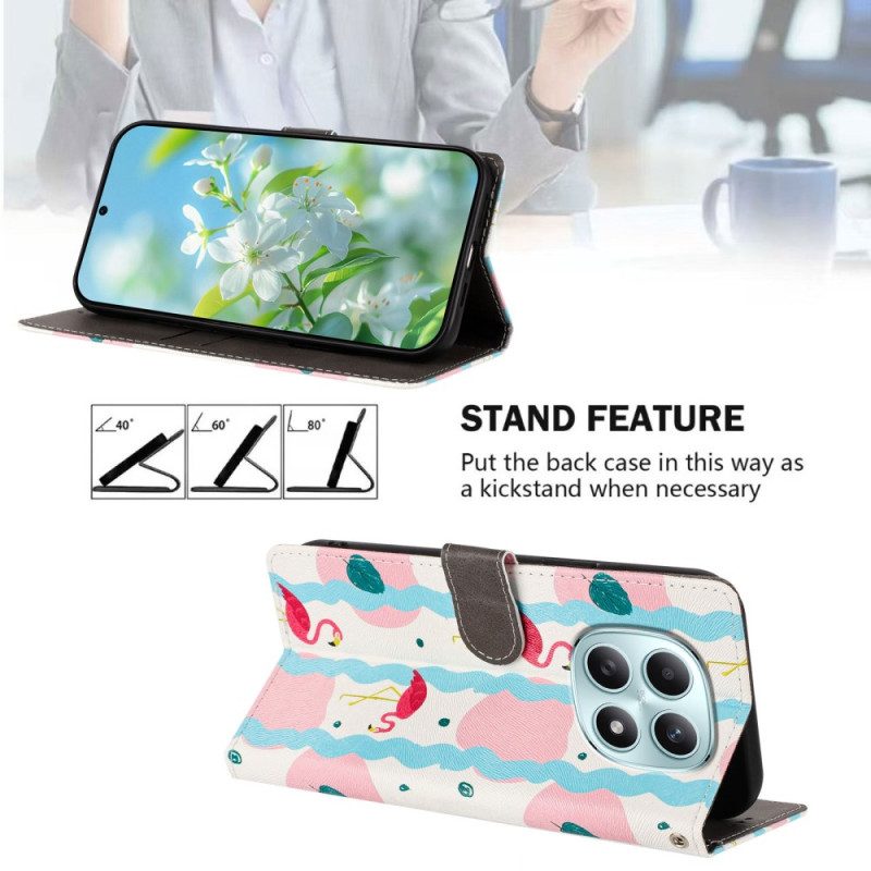 Fodral Xiaomi Redmi Note 15 5g Flamingos