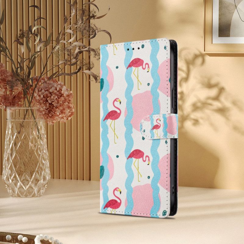 Fodral Xiaomi Redmi Note 15 5g Flamingos