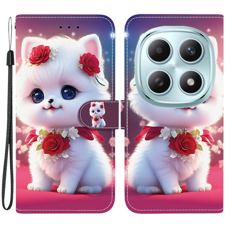 Fodral Xiaomi Redmi Note 15 5g Katt Och Rosor