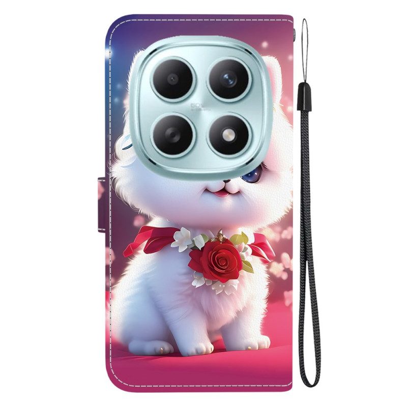 Fodral Xiaomi Redmi Note 15 5g Katt Och Rosor