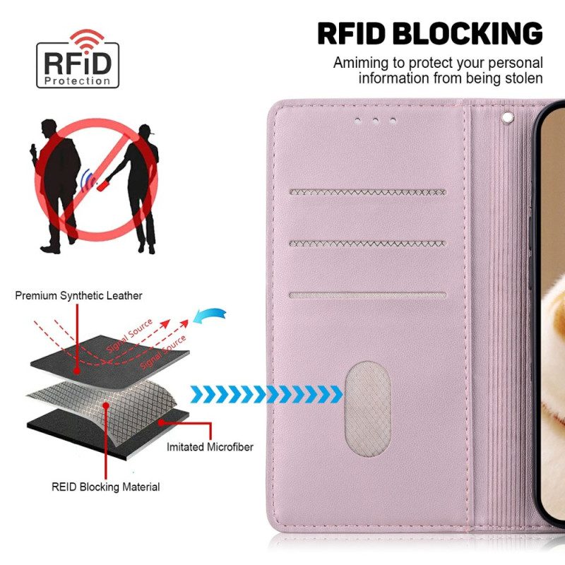 Fodral Xiaomi Redmi Note 15 5g Rfid Blockering Och Kattungemönster