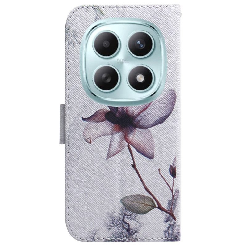 Fodral Xiaomi Redmi Note 15 5g Rosa Blomma