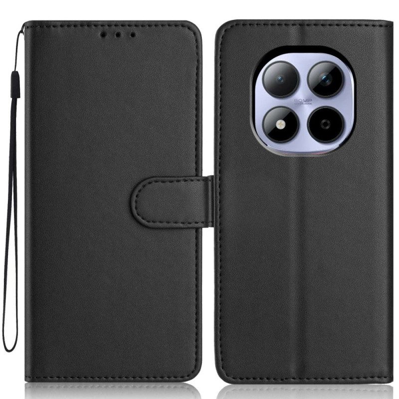 Fodral Xiaomi Redmi Note 15 Pro 5g Enfärgat Konstläder