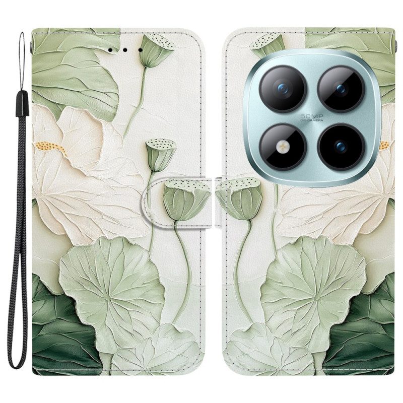 Fodral Xiaomi Redmi Note 15 Pro 5g Lotusmönster