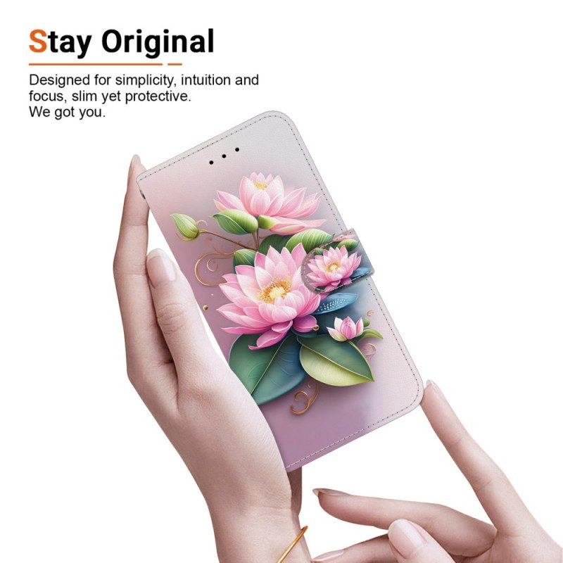 Fodral Xiaomi Redmi Note 15 Pro 5g Lotusmönster