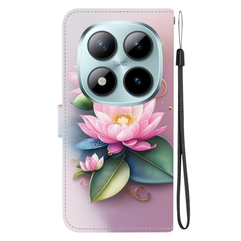 Fodral Xiaomi Redmi Note 15 Pro 5g Lotusmönster