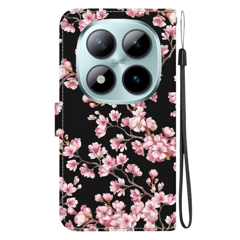 Fodral Xiaomi Redmi Note 15 Pro 5g Plommonblommor