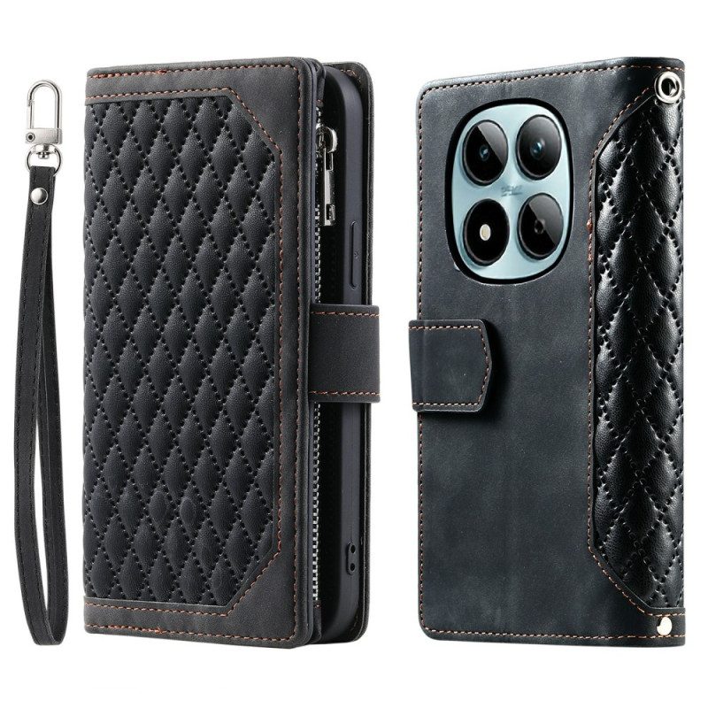 Fodral Xiaomi Redmi Note 15 Pro 5g Quiltad Retrodesign